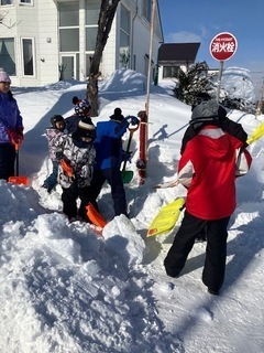 消火栓除雪実施の様子②